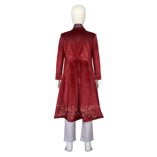 Film Wonka(2023) Wonka Enfant Uniforme Cosplay Costume