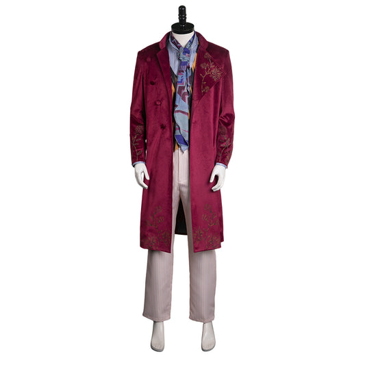 Film Wonka(2023) Wonka Uniforme Cosplay Costume