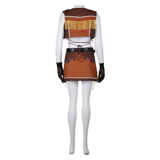 Final Fantasy VII: Remake FF7 FF VII Tifa Cow Girl Cosplay Costume