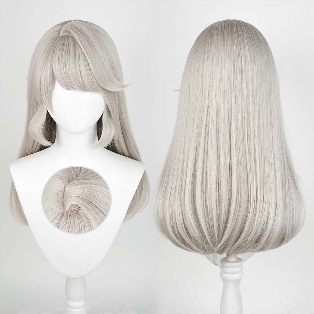 Jeu Genshin Impact Lynette Cosplay Perruque pour la Petite Enfance