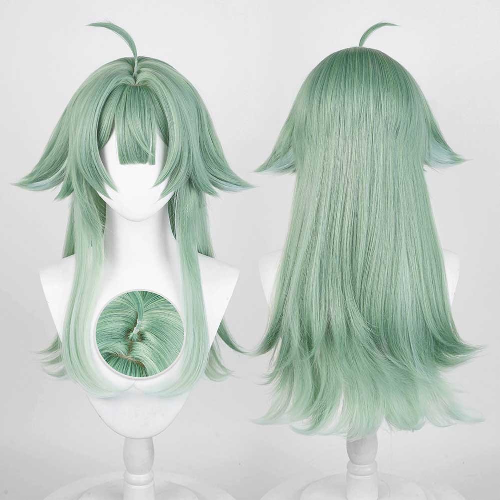Jeu Honkai Star Rail HuoHuo Cosplay Perruque Verte