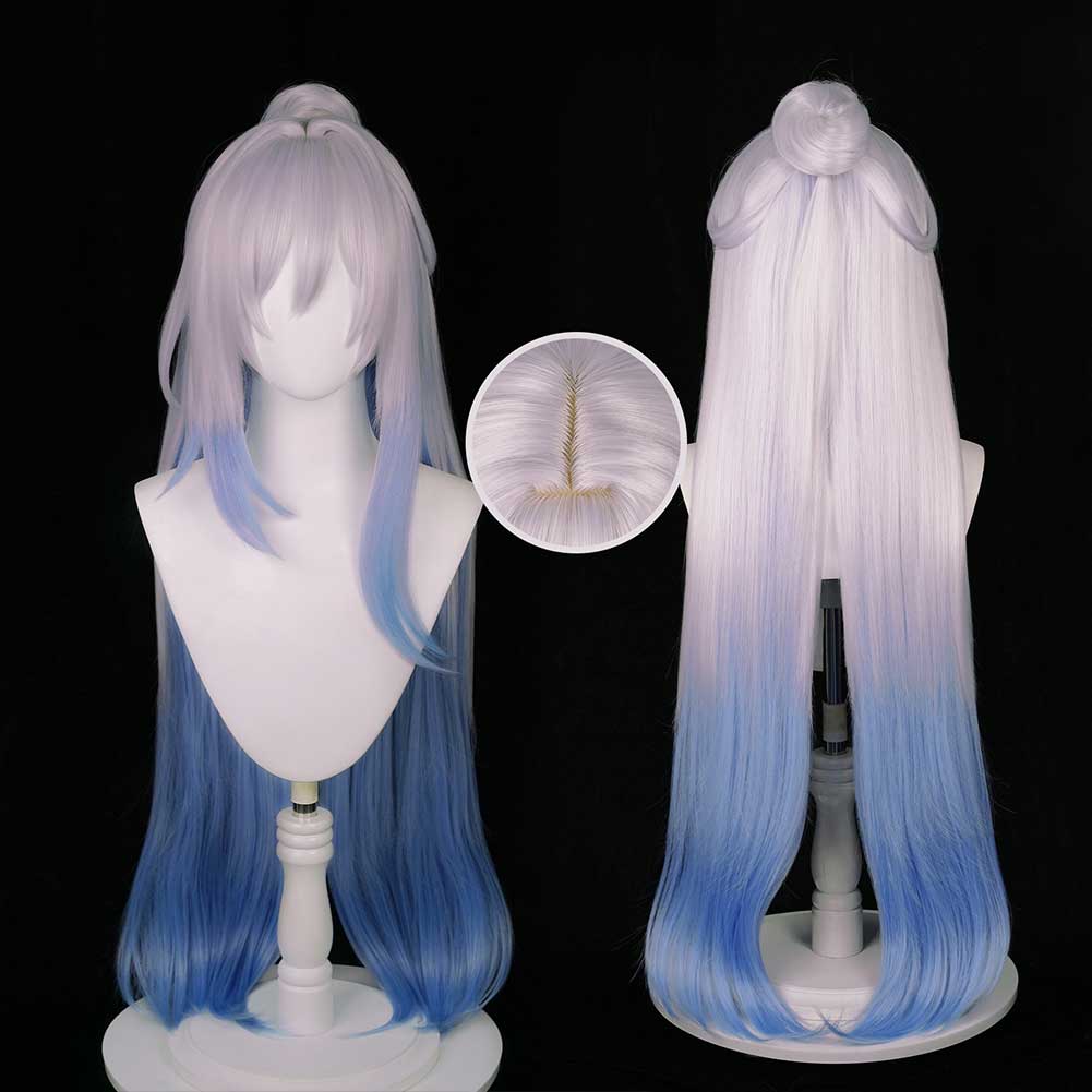 Jeu Honkai Star Rail Jingliu Cosplay Perruque