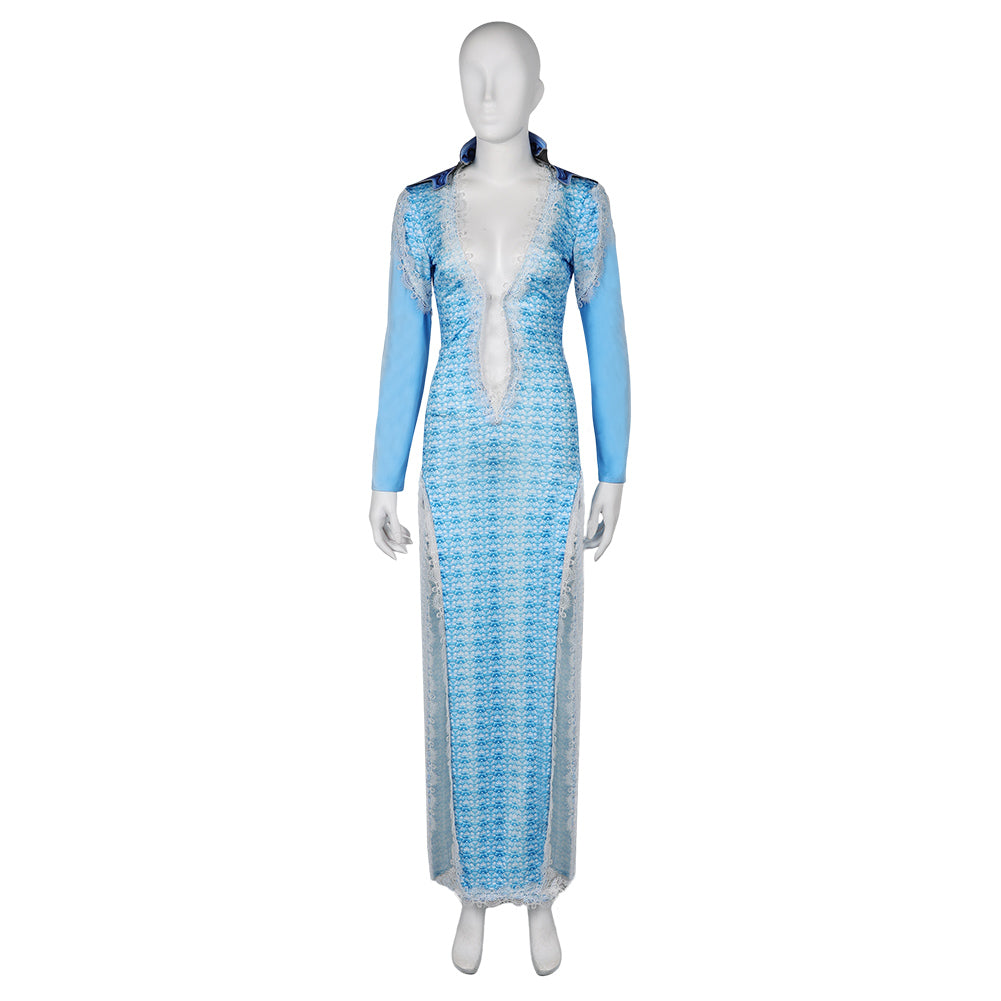 Jeu Vidéo Baldur's Gate Wavemother's Robe Cosplay Costume