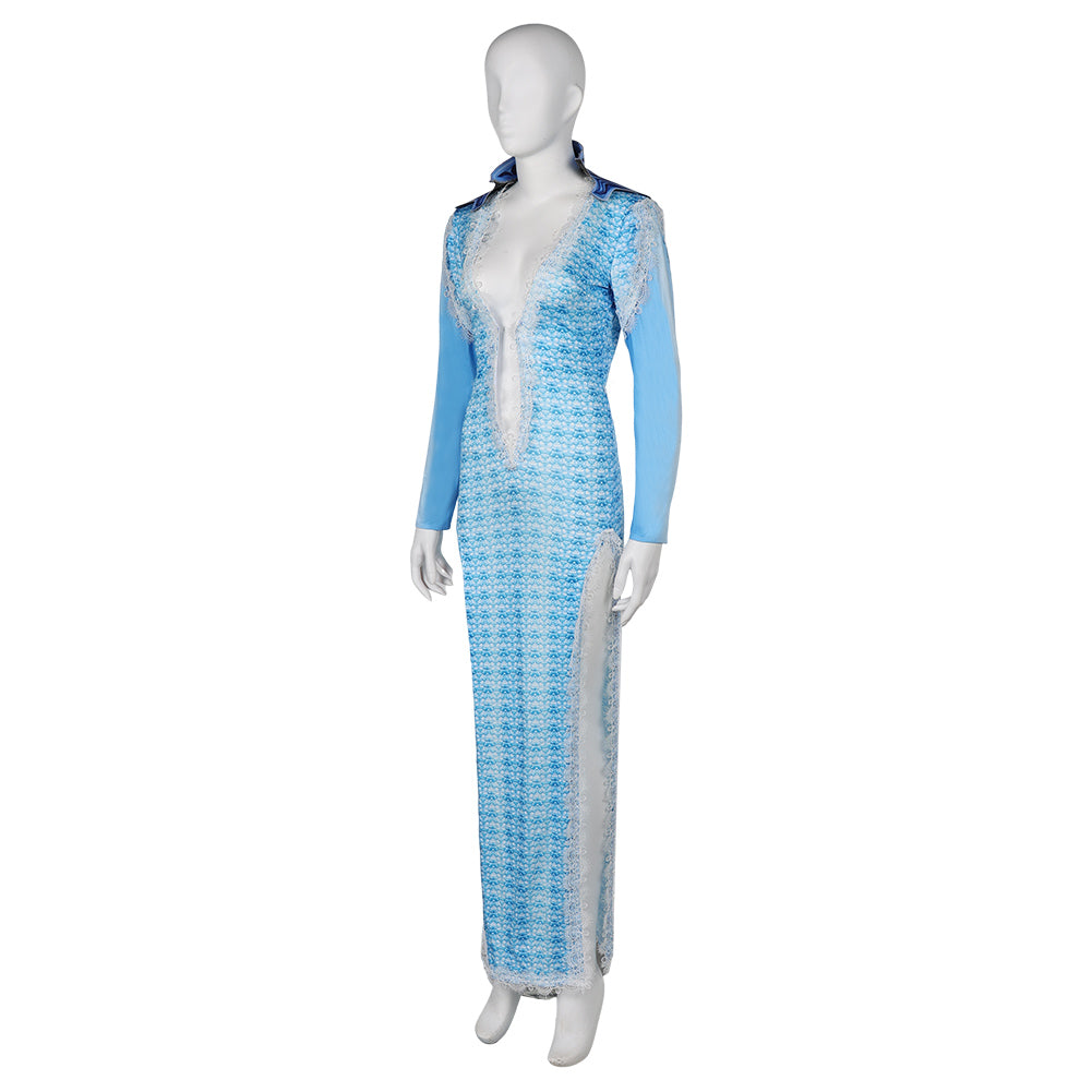 Jeu Vidéo Baldur's Gate Wavemother's Robe Cosplay Costume
