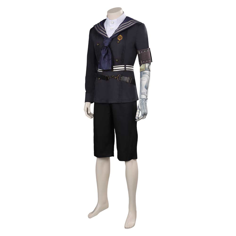 Lies of P Pinocchio Sailor Noir Tenue Jeu Cosplay Costume