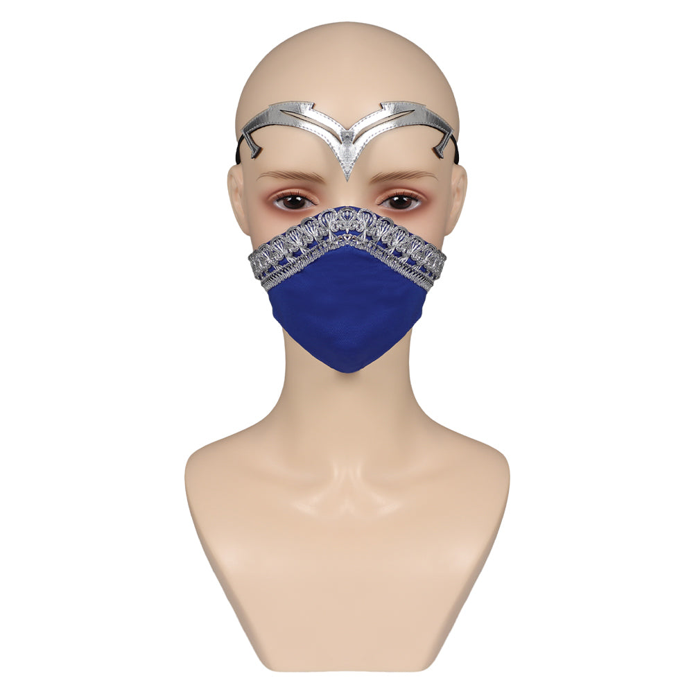 Mortal Kombat Kitana Masque En Latex 