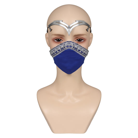 Mortal Kombat Kitana Masque En Latex 