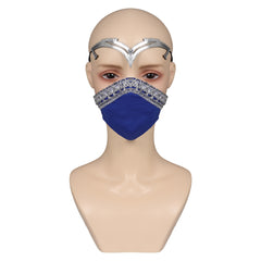 Mortal Kombat Kitana Masque En Latex 