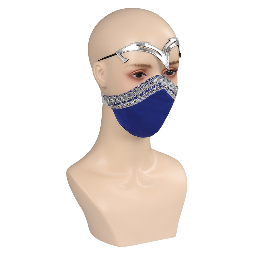 Mortal Kombat Kitana Masque En Latex 