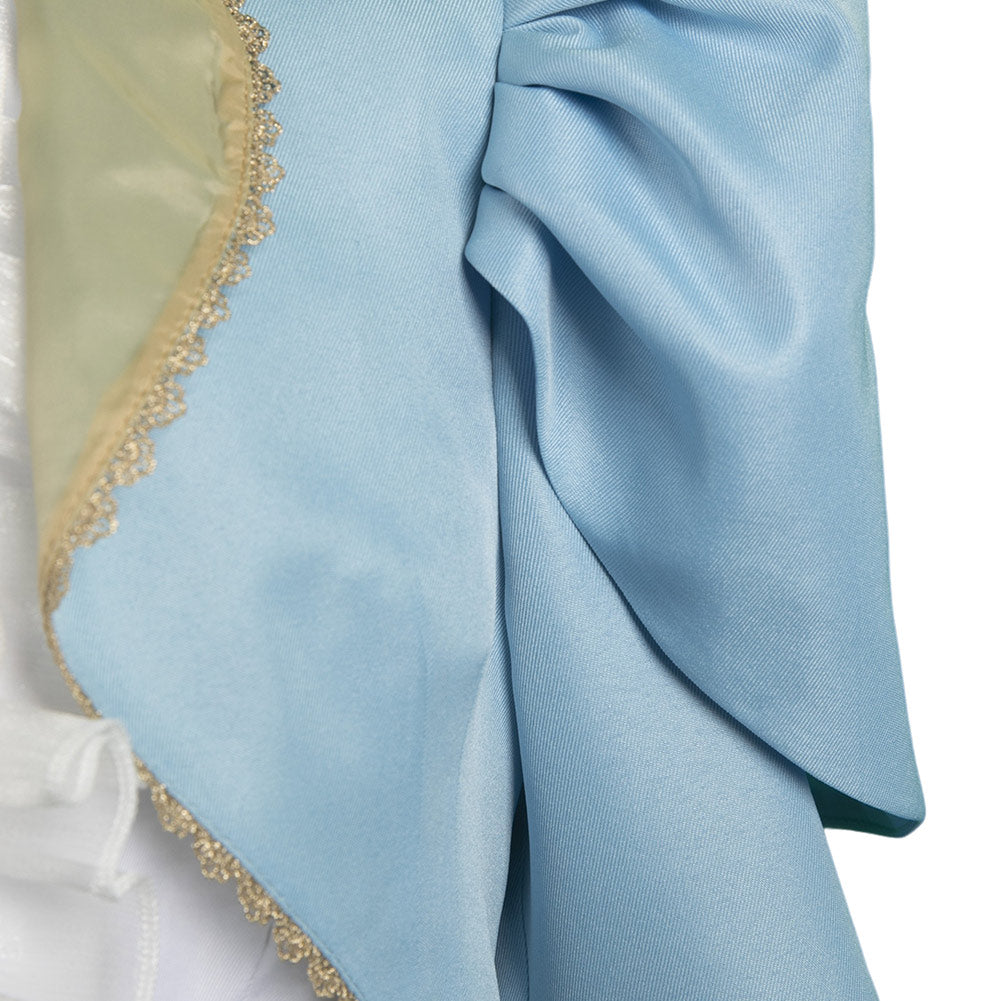 Movie Poor Things  Bella Baxter Cosplay Costume Outfits Halloween Carnival Suit cosplay Belle Baxter Blue coat