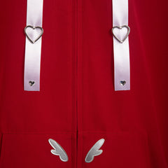 Needy Girl Overdose Ame Chan Sweat à Capuche Rouge Cosplay Cosplay