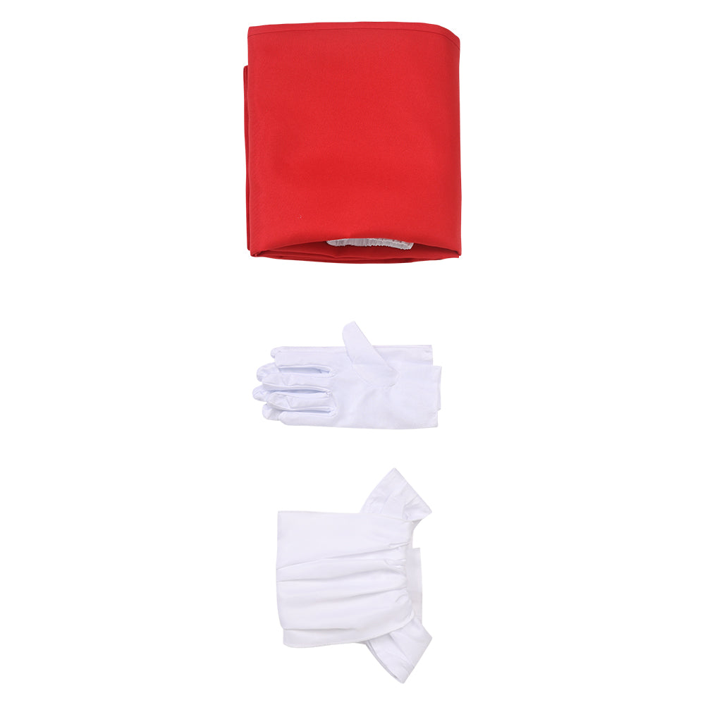 One Piece Baggy Combinaison Rouge Cosplay Costume