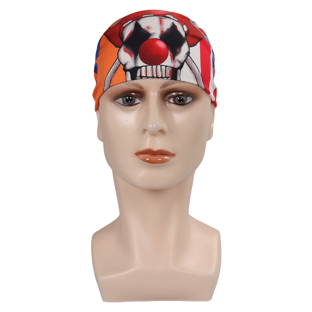 One Piece Buggy Foulard Design Original Cosplay Accessorie
