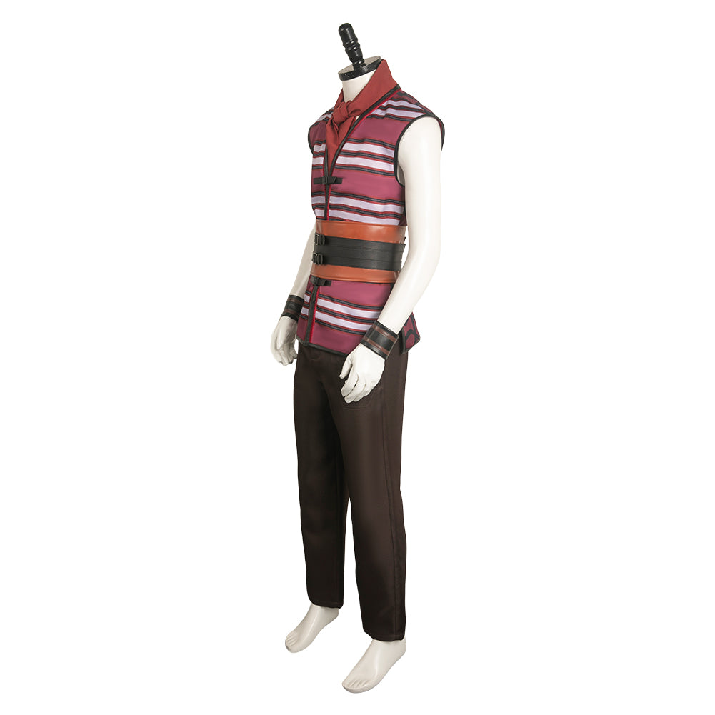 One Piece Buggy Tenue Raye Cosplay Costume