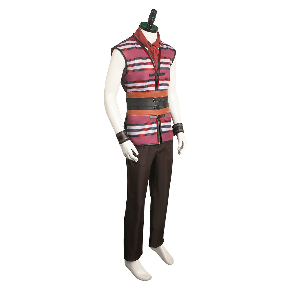 One Piece Buggy Tenue Raye Cosplay Costume