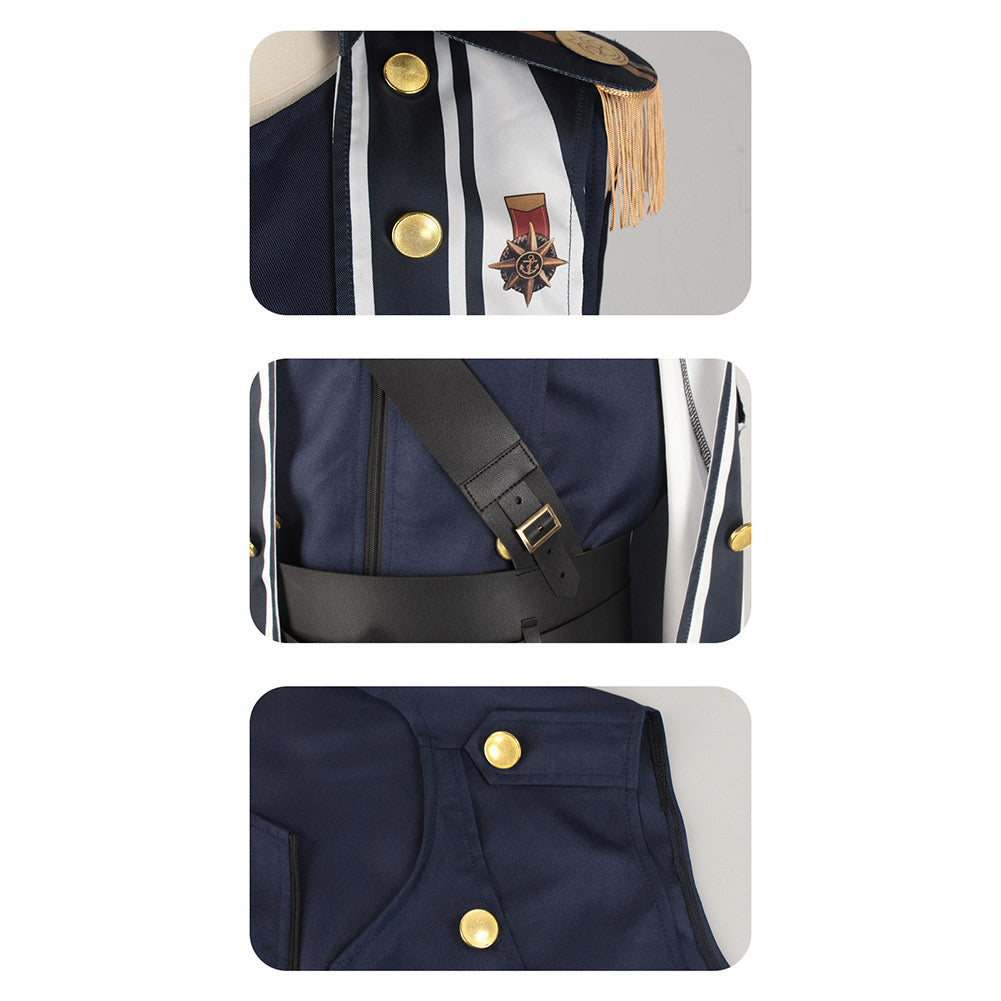One Piece Morgan Tenue Cosplay Costume