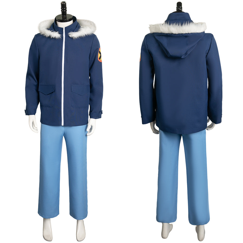 Scott Pilgrim TV Scott Pilgrim Takes Off 2023 Bleu Tenue Cosplay Costume