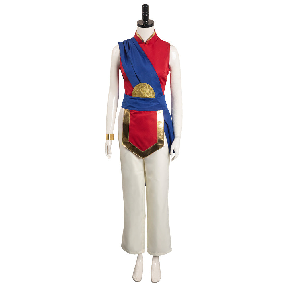 Sea of Stars Valere Jeu Femme Rouge Cosplay Costume