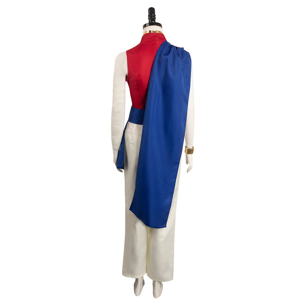 Sea of Stars Valere Jeu Femme Rouge Cosplay Costume