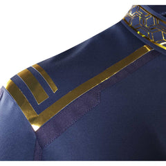 Star Trek: Strange New Worlds Officier Scientifique de Spock  Manteau Bleu Cosplay Costume