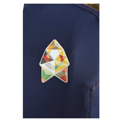 Star Trek: Strange New Worlds Officier Scientifique de Spock  Manteau Bleu Cosplay Costume