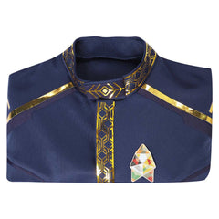 Star Trek: Strange New Worlds Officier Scientifique de Spock  Manteau Bleu Cosplay Costume