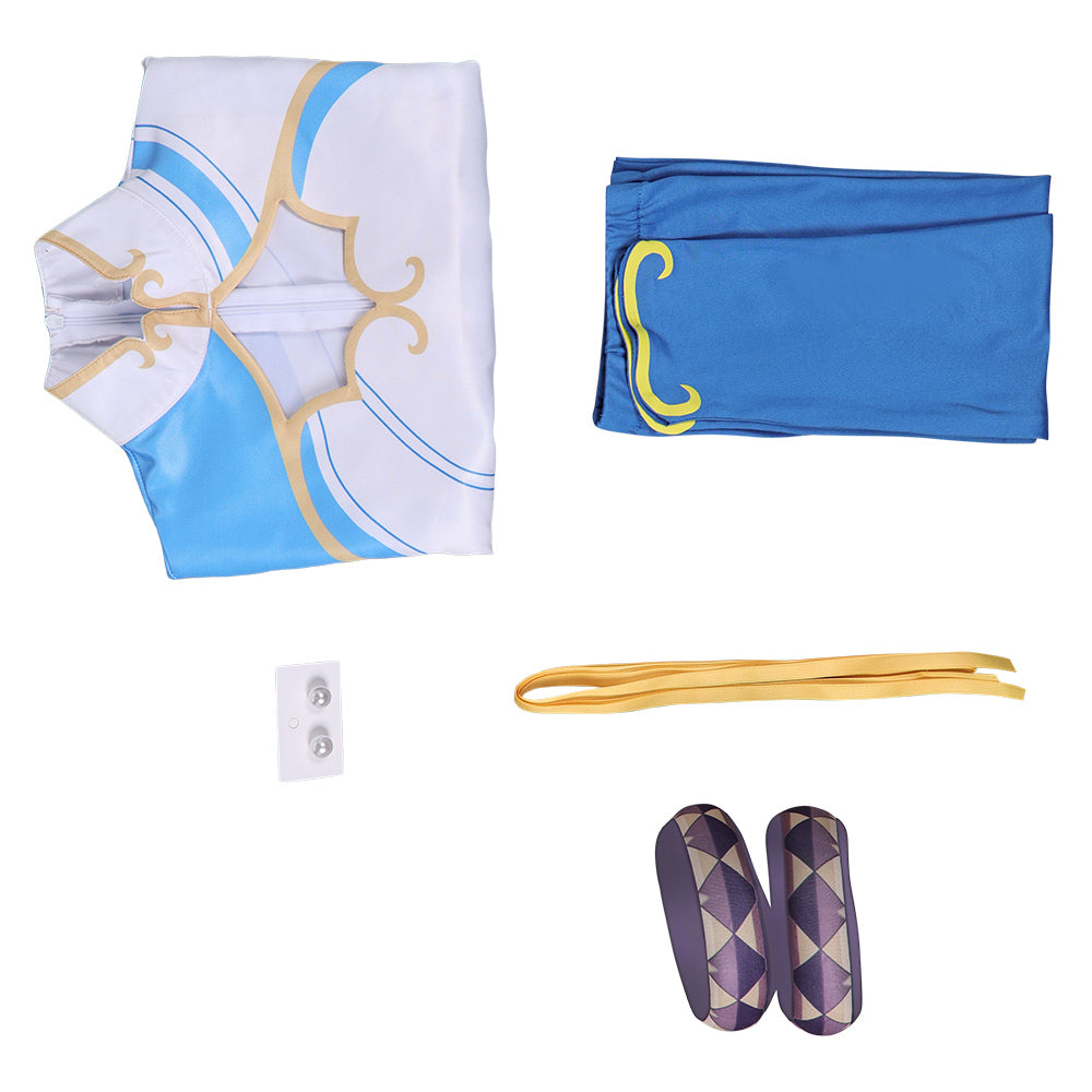 Street Fighter SF Chun-Li Tenue Cheongsam Cosplay Costume