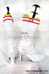 Tekken Lili Botte Blanche Cosplay Chaussures