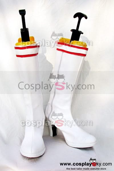Tekken Lili Botte Blanche Cosplay Chaussures