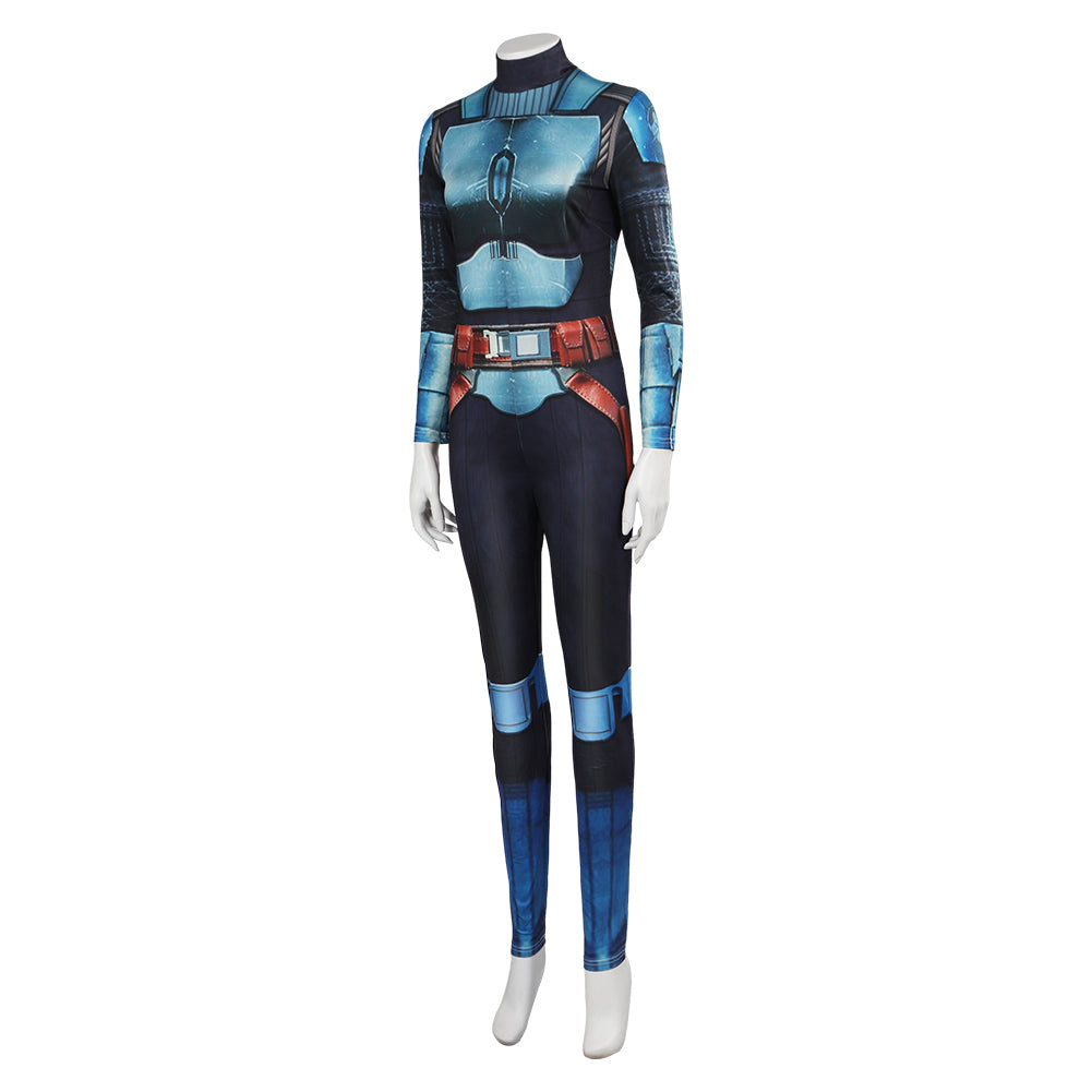 The Mandalorian 3 Bo-Katan Kryze Femme Combinaison Cosplay Costume