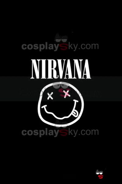 NIRVANA Tee-shirt Noire [Livraison Gratuite]