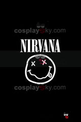 NIRVANA Tee-shirt Noire [Livraison Gratuite]