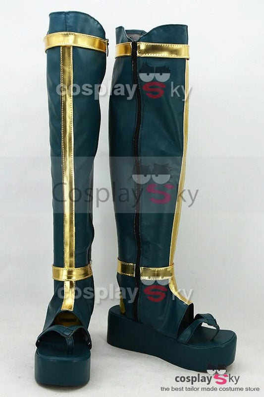 Touken Ranbu Tsurumaru Kuninaga Botte Cosplay Chaussures