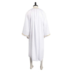 TV Adulte Good Omens Aziraphale Blanc Tenue Cosplay Costume