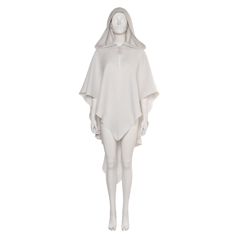 TV Ahsoka Tano Star Wars Cape Blanc Cosplay Costume