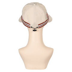 TV Loki 2 Sylvie Chapeau Rayé Rouge et Blanc Cosplay
