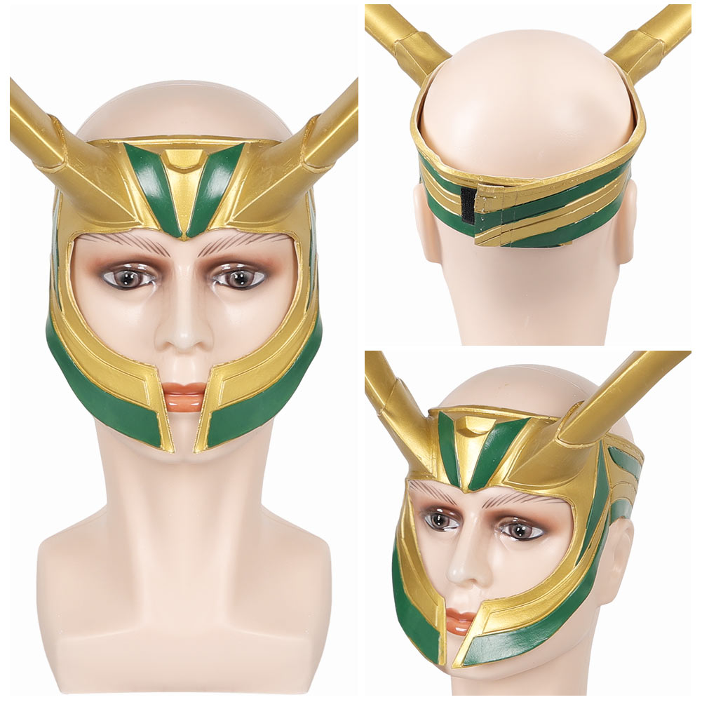 TV Loki (2023) Cosplay Masque en Latex