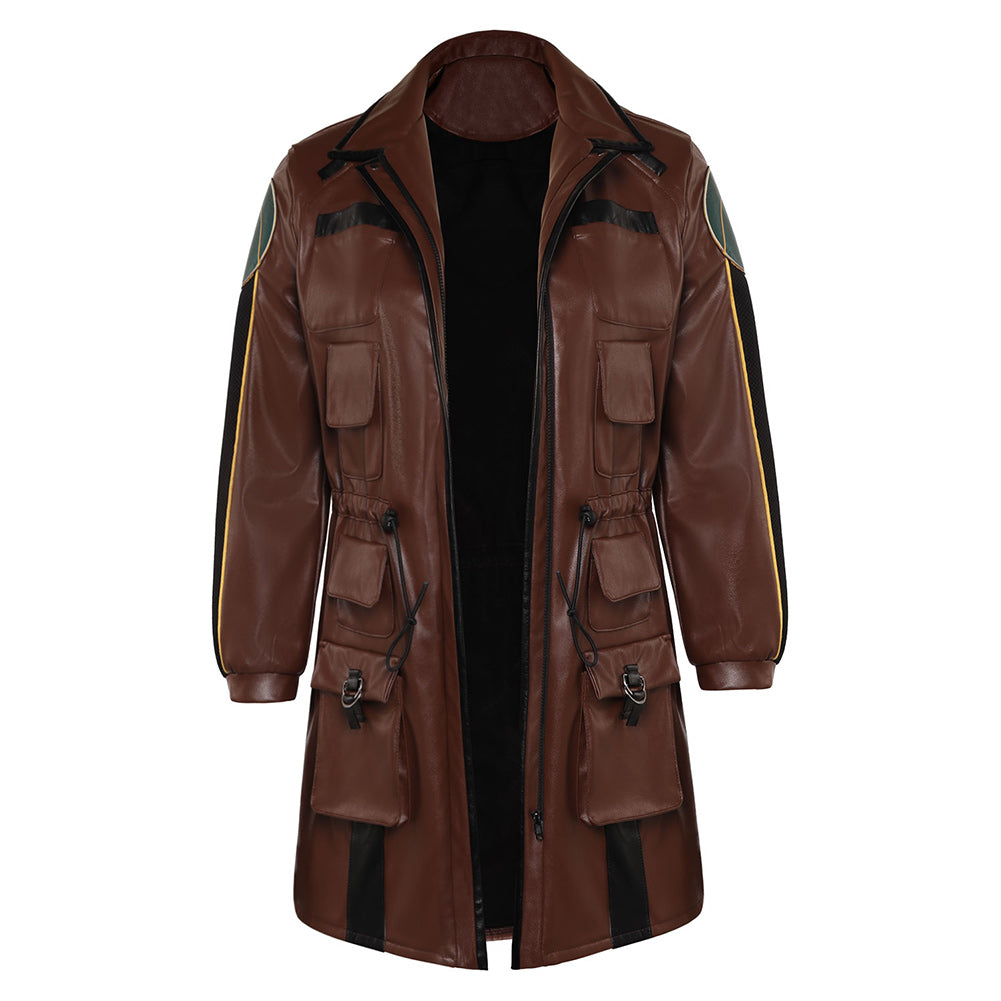 Vidéo du Jeu Starfield Noel Veste en Cuir Cosplay Costume