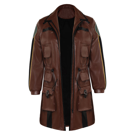 Vidéo du Jeu Starfield Noel Veste en Cuir Cosplay Costume