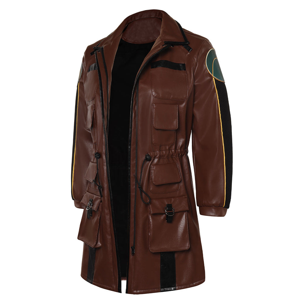 Vidéo du Jeu Starfield Noel Veste en Cuir Cosplay Costume