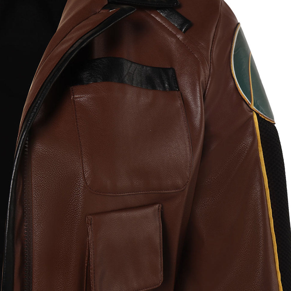 Vidéo du Jeu Starfield Noel Veste en Cuir Cosplay Costume