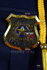 Zootopie Renard Nick Femme Uniforme de Police Cosplay Costume